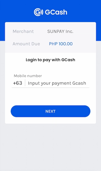 Step 4: Please provide your GCash phone number