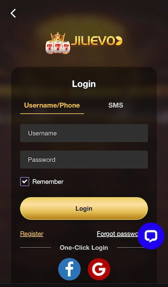 Step 2: fill in the username and password. Finally, click Login
