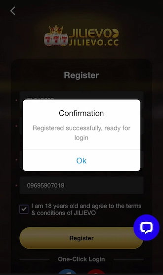 Step 3: Confirm registration information
